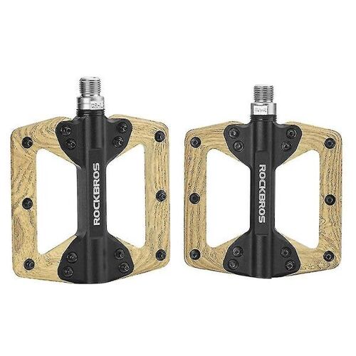 Pédales De Vélo Polyvalentes À Double Face Avec Cales ¿ Aluminium Et Nylon Durables, Antidérapantes, Roulements Lisses Pour Le Cyclisme Sur Route Et En Montagne