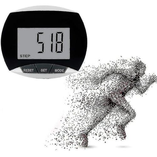 Podomètre À Clip Léger Pour Tous Les Âges - Suivi Précis Des Pas, De La Distance Et Des Calories Sans Application
