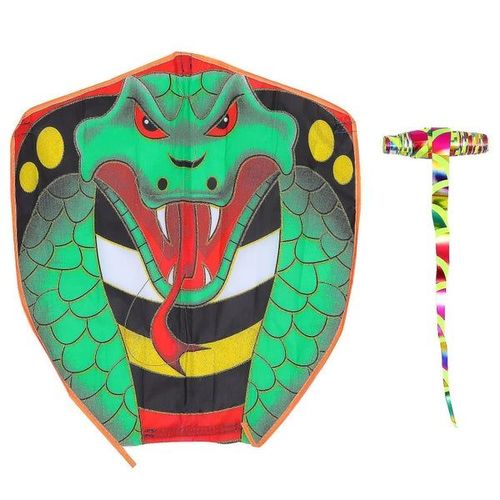 Cerf-Volant Serpent Géant 3d Pour Enfants - Facile À Piloter, Amusant Et Coloré En Plein Air - Parfait Pour Les Aventures En Famille Et Les Journées À La Plage !