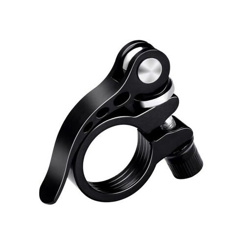 Collier De Serrage De Tige De Selle Winomo 28,6 Mm À Dégagement Rapide En Alliage D'aluminium Pour Vélos De Route Et À Pignon Fixe - Léger Et Durable, Noir