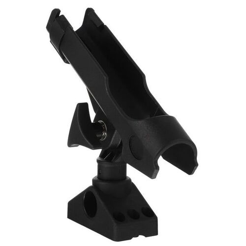 Support De Canne À Pêche En Carbone De Qualité Supérieure ¿ Support Rotatif À 360° Pour Bateaux Et Kayaks ¿ Accessoire De Pêche Sûr Et Durable, Noir