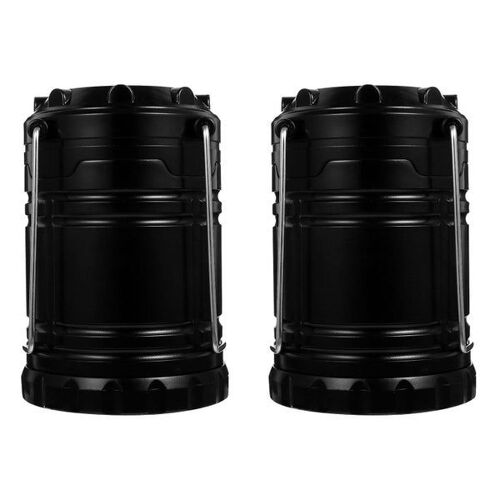 Lot De 2 Lanternes De Camping Led Rechargeables ¿ Lampes De Tente Portables, Lumineuses Et Conviviales Pour Les Aventures En Plein Air