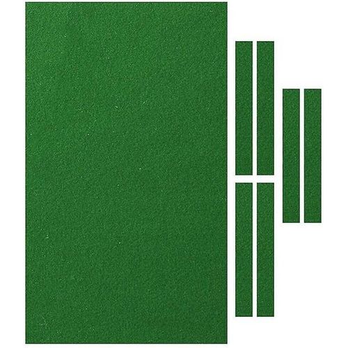 Tapis De Billard Haut De Gamme De 2,7 M ¿ Feutre De Table De Billard En Nylon Durable Vert Et Rouge Pour Un Jeu Et Un Style Améliorés