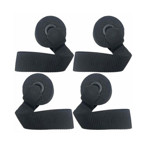 Lot De 4 Sangles D'ancrage De Porte Durables Pour Bandes De Résistance - Accessoires D'exercices De Fitness À Domicile