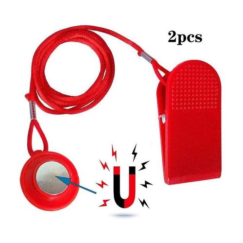 Lot De 2 Clés De Sécurité Universelles Pour Tapis De Course ¿ Verrouillage Magnétique De Type B Pour Des Entraînements Sécurisés ¿ Accessoire De Fitness Essentiel