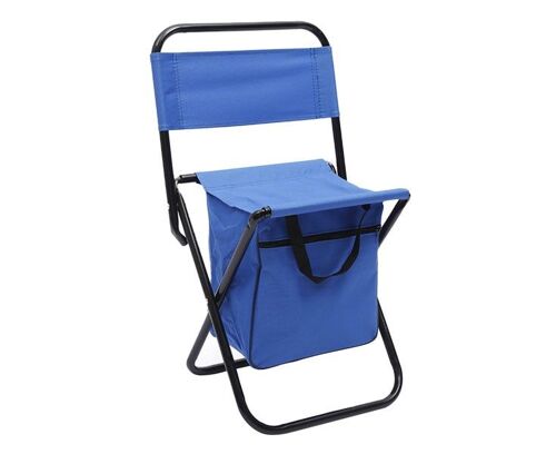 Tabouret De Camping Pliable Et Portable Avec Poche De Rangement ¿ Chaise De Pêche Légère Pour Pique-Niques, Randonnées Et Aventures En Plein Air