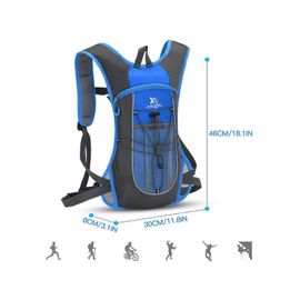 Sac À Dos De Cyclisme Léger Et Résistant À L'eau Pour Les Sports De Plein Air, Idéal Pour L'hydratation Et Le Confort