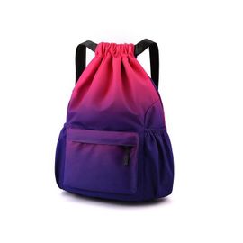 Sac À Dos De Sport Polyvalent Avec Cordon De Serrage - Sac De Sport Durable Pour Le Basket-Ball, Les Voyages Et Les Activités De Plein Air - Élégant Et Spacieux - Capacité De 20 À 35 L
