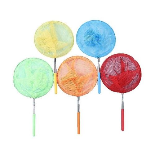 Lot de 5 filets anti-insectes pour enfants - Filets anti-insectes télescopiques pour l'exploration et l'apprentissage en plein air - Cadeau durable, léger et amusant pour les jeunes aventuriers !