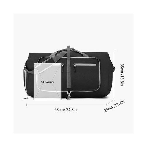 Sac De Sport Polyvalent Avec Compartiment À Chaussures - Sac Fourre-Tout De Voyage Léger Pour Le Fitness Et L'aventure - Bagage À Main En Nylon Élégant Et Spacieux