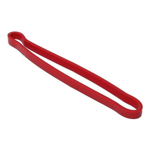 Bande De Résistance Plate En Latex De Qualité Supérieure Pour Pilates, Musculation Et Thérapie ¿ Durable, Portable, Bande Élastique Rouge De 61 Cm