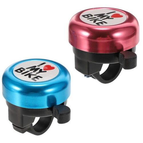 Ensemble De Sonnettes De Scooter Pour Enfants Charmants - 2 Cloches Colorées Avec Autocollants Pour Une Conduite Sûre Et Amusante Sur Des Vélos, Des Scooters Et Des Tricycles !