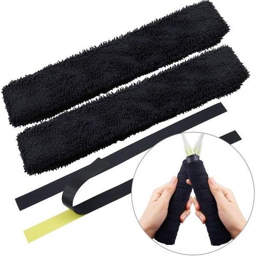 Poignée En Coton Antidérapante Ultra-Absorbante Pour Raquettes De Tennis - Performance Durable, Confortable Et Résistante À La Transpiration !
