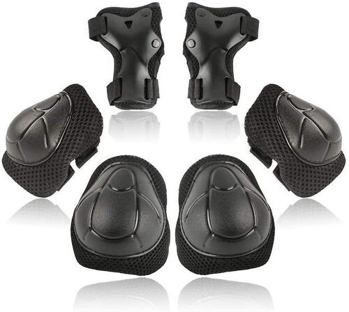 Ensemble De Protection Pour Enfants 6 Pièces : Genouillères, Coudières Et Protège-Poignets Pour Des Aventures Sportives Et Sportives En Toute Sécurité.