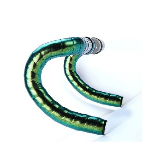 Ruban De Guidon De Vélo Antidérapant Et Absorbant Les Chocs, Dégradé Vert Vif ¿ 2 Pièces Pour Une Meilleure Adhérence Et Un Meilleur Style
