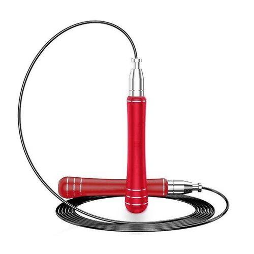 Corde À Sauter Réglable Et Anti-Emmêlement Avec Roulements À Billes ¿ Idéale Pour Les Entraînements, Le Crossfit Et La Boxe ¿ Conception Autobloquante Pour Une Utilisation Facile