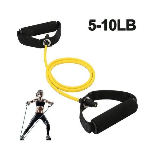 Ensemble De Bandes De Résistance Polyvalentes Avec Ancrage De Porte ¿ Longues Bandes D'exercice Avec Poignées Pour La Musculation Et La Mobilité, Matériaux Écologiques