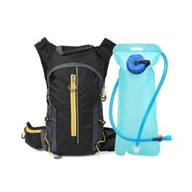 Sac À Dos De Cyclisme Léger Et Pliable Avec Poche À Eau De 2 L ¿ Idéal Pour Les Sports Et Aventures En Plein Air