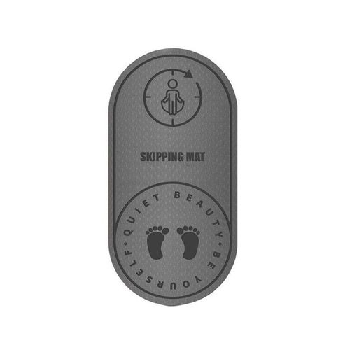 Tapis De Saut À La Corde À Sauter Antibruit De Qualité Supérieure De 8 Mm - Durable, Antidérapant Et Écologique - Pour Le Saut, Le Yoga Et Le Pilates