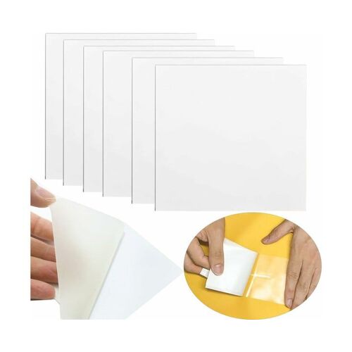 Kit De Réparation Gonflable En Tpu Imperméable (6 Pièces) ¿ Autocollant, 8,8 Cm (3,46 Po) Pour Piscines, Matelas Pneumatiques, Jouets Et Plus Encore