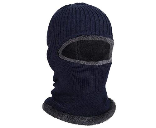 Cagoule De Ski Intégrale Doublée Polaire ¿ Cagoule D'hiver Chaude Pour Hommes Et Femmes, Tour De Cou Polyvalent Pour Activités De Plein Air