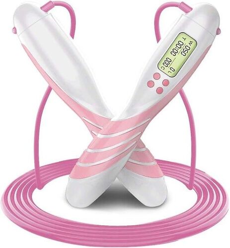 Corde À Sauter Lestée De Qualité Supérieure (0,5 Kg) Avec Compteur Intelligent ¿ Outil De Fitness Portable, Réglable Et Durable Pour Le Suivi Cardio Et Calorique