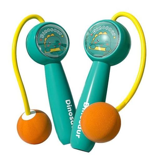 Corde À Sauter Colorée Pour Enfants Avec Poignées Faciles À Saisir ¿ Jouet D'extérieur Amusant Pour Un Jeu Actif, Cadeau Idéal Pour Les 4 Ans Et Plus, Conception En Pvc Durable