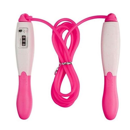 Corde À Sauter Réglable Et À Comptage - Poignée Antidérapante Et Anti-Emmêlement Pour Le Fitness, Le Cardio Et Le Cross-Training - Plusieurs Couleurs Disponibles