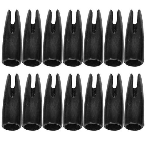 Lot De 60 Couvre-Flèches De Qualité Supérieure Pour Tir À L'arc ¿ Encoches En Plastique Durable Pour Une Précision Et Une Protection Accrues ¿ Compatible Avec Les Flèches De 8 Mm