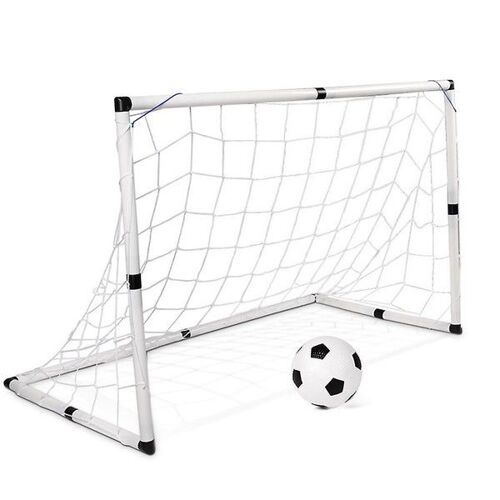 Filet De But De Football Portable Pour Enfants - Durable, Léger, Ensemble Complet Avec Ballon Et Gonfleur Pour L'entraînement Et Le Plaisir !