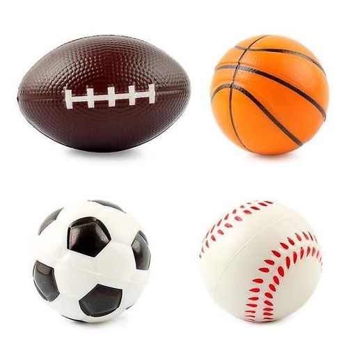 Ensemble De Jeu Souple Pour Tout-Petits - Ballon De Football Et De Baseball De 4 Pouces - Balles Sûres Et Non Toxiques Pour Les 1 À 3 Ans - Parfait Pour S'amuser À L'intérieur Et À L'extérieur !