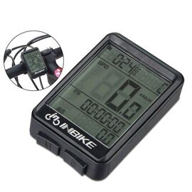 Compteur De Vitesse Numérique Led Étanche Pour Vélo - Ordinateur De Vélo Sans Fil Avec Rétroéclairage, Distance, Suivi De La Vitesse Et Navigation Simplifiée