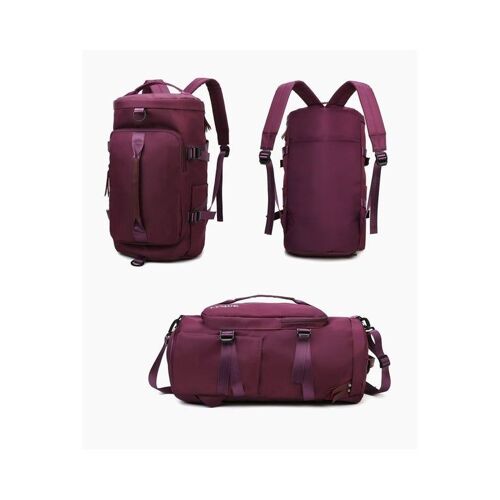 Sac À Dos De Sport Étanche Pour Hommes Et Femmes - Léger, Pliable, Avec Compartiment À Chaussures Et Options De Transport Polyvalentes Pour Le Fitness Et Les Voyages