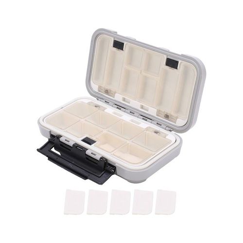 Boîte D'accessoires De Pêche Étanche Et Durable, Résistante À L'écrasement Et Dotée De Compartiments Intelligents Pour Un Rangement Organisé Du Matériel.