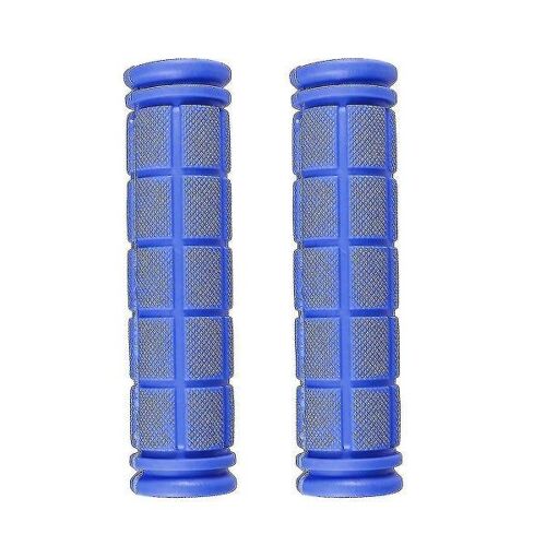 Poignées De Guidon Antidérapantes Bleu Roi Pour Vtt Et Vélos Pliables ¿ 2 Pièces En Caoutchouc De Qualité Supérieure Pour Plus De Confort Et De Contrôle