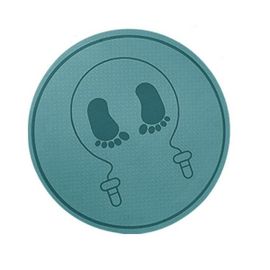 Tapis De Corde À Sauter Antidérapant Et Durable ¿ Tapis D'exercice Rembourré Pour Salle De Sport À Domicile, Protection Des Articulations, Facile À Nettoyer, Léger Et Portable