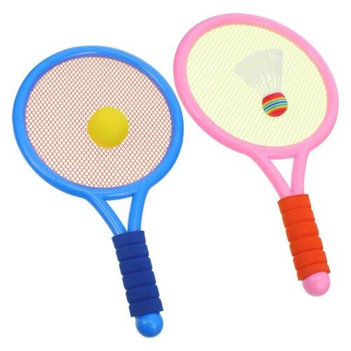 Ensemble De Raquettes De Badminton Légères Et Portables Pour Enfants - Amusant, Durable Et Parfait Pour Jouer En Extérieur !