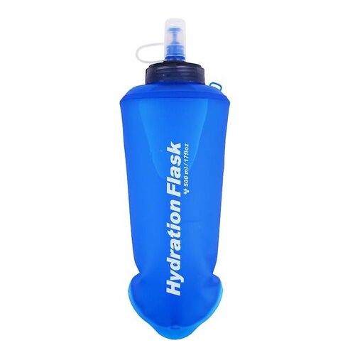 Bouteille D'eau Souple Pliable En Tpu - Hydratation Légère Et Écologique Pour Les Aventures En Plein Air - 500 Ml, Étanche, Facile À Transporter