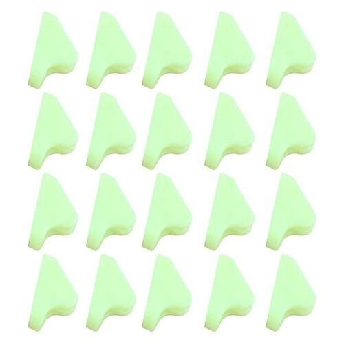 Lot De 40 Boucles De Corde De Tente Phosphorescentes ¿ Design Triangulaire Durable Pour Le Camping, La Randonnée Et La Sécurité En Extérieur