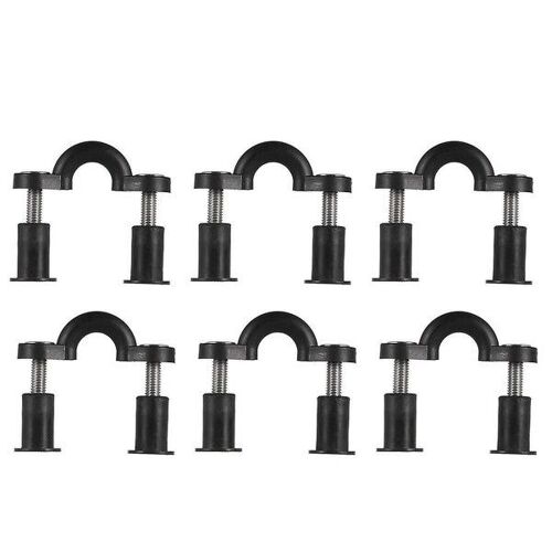 Ensemble De Boucles Durables De Type C Pour Kayak ¿ 6 Boucles, 12 Écrous Et Vis ¿ Équipement Essentiel Pour Des Aventures Aquatiques En Toute Sécurité