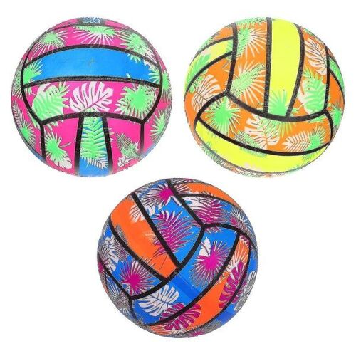 Lot de 3 ballons de volley gonflables pour enfants ¿ Jouets de fête d'été à la plage et à la piscine pour s'amuser et jouer