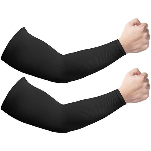 Manchons De Protection Uv Rafraîchissants - 2 Paires, Upf 50 Pour Hommes Et Femmes, Respirants, À Séchage Rapide, Parfaits Pour Les Activités De Plein Air
