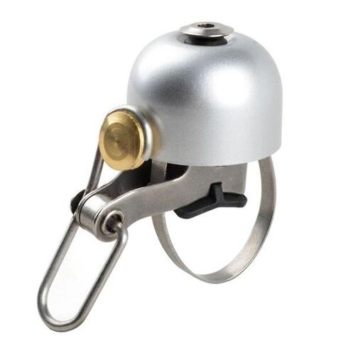 Sonnette De Guidon De Vélo Rétro En Acier Inoxydable ¿ Accessoire De Sécurité Élégant Pour Cyclistes ¿ Installation Facile, Compatible Avec La Plupart Des Guidons