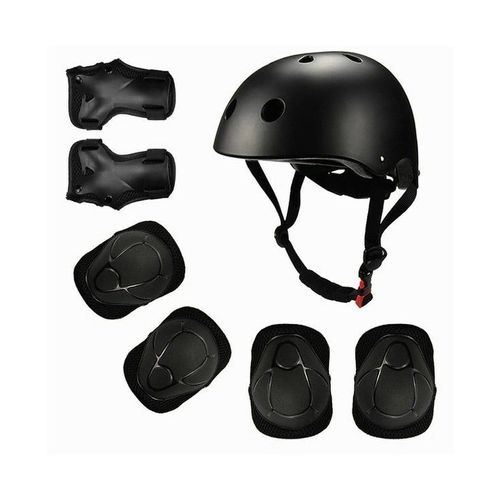 Ensemble D'équipement De Sécurité Multisports Pour Enfants De La Série Rider : Casque, Genouillères Et Coudières, Protège-Poignets Pour La Trottinette, Le Skateboard Et Le Vélo.