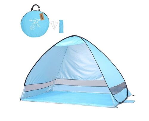 Tente De Plage Lixada À Installation Rapide Avec Protection Uv ¿ Abri Solaire Léger Et Spacieux Pour 2 À 3 Personnes, Idéal Pour Les Aventures En Plein Air