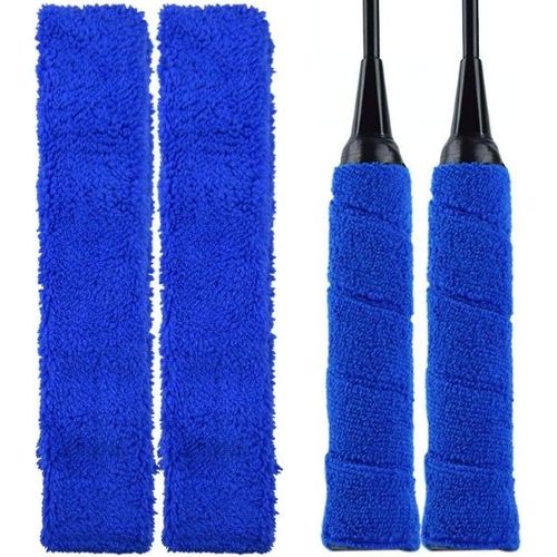 Lot De 2 Surgrips De Raquette De Tennis En Coton Super Absorbant ¿ Antidérapants, Confortables Et Durables Pour Une Performance Améliorée