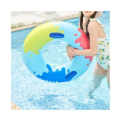 Bouée Gonflable Vibrant Kids - Durable, Légère Et Sûre Pour La Piscine, La Plage Et Les Activités Aquatiques - Diamètre : 66 Cm