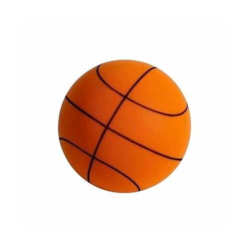 Ballon De Basket Orange Quiet Play - Doux, Sûr Et Léger Pour S'amuser À L'intérieur/À L'extérieur, Améliore La Coordination Pour Les Enfants De 3 Ans Et Plus !