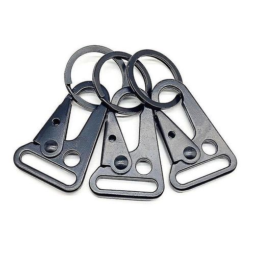 Mousqueton Tactique Durable Pour Porte-Clés - Porte-Clés Robuste En Alliage De Zinc Pour Usage Extérieur Et Militaire