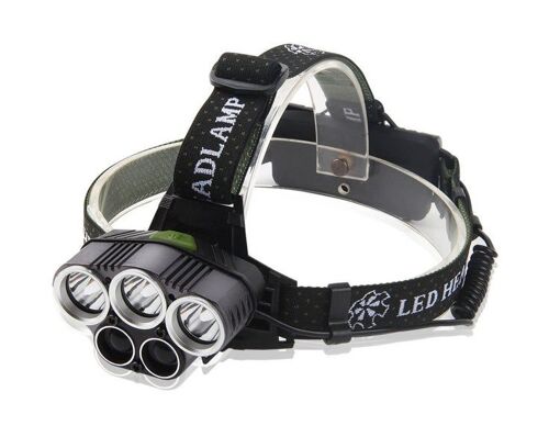 Lampe Frontale Led Rechargeable Réglable - 6 Modes, Légère Et Ergonomique Pour Le Vélo, Le Camping Et Les Travaux En Basse Lumière